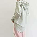 パーカー レディース 薄手 スウェット プルオーバー フード付き | Doux Belle  | 詳細画像34 