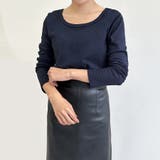 ネイビー | Tシャツ カットソー トップス | Doux Belle 