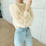 シースルートップス シアーシャツ ブラウス | Doux Belle | 詳細画像8