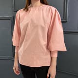 ピンク | ボリュームブラウス ブラウス トップス | Doux Belle 