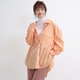 ストライプシャツ ロングシャツ シャツ | Doux Belle  | 詳細画像16 