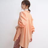ストライプシャツ ロングシャツ シャツ | Doux Belle  | 詳細画像21 
