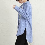 ストライプシャツ ロングシャツ シャツ | Doux Belle  | 詳細画像64 