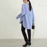 ストライプシャツ ロングシャツ シャツ | Doux Belle  | 詳細画像65 