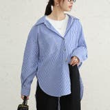 ストライプシャツ ロングシャツ シャツ | Doux Belle  | 詳細画像68 