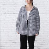 ストライプシャツ ロングシャツ シャツ | Doux Belle  | 詳細画像80 