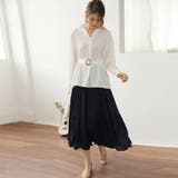 ホワイト | シャツ 秋 トップス | Doux Belle 