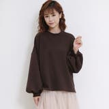 コーヒー | 【新色入荷】ブラウス トップス レディース | Doux Belle 