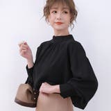ブラック | ブラウス シャツ レディース | Doux Belle