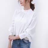 ホワイト | ブラウス シャツ レディース | Doux Belle