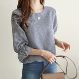 シャツ ブラウン レディース | Doux Belle  | 詳細画像10 