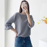 シャツ ブラウン レディース | Doux Belle  | 詳細画像12 