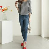 シャツ ブラウン レディース | Doux Belle  | 詳細画像15 