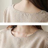 シャツ ブラウン レディース | Doux Belle  | 詳細画像17 