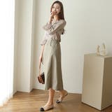 シャツ ブラウン レディース | Doux Belle  | 詳細画像6 