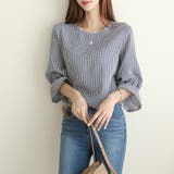 シャツ ブラウン レディース | Doux Belle  | 詳細画像7 