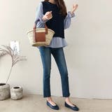 シャツセット 重ね着 ブラウス | Doux Belle  | 詳細画像14 