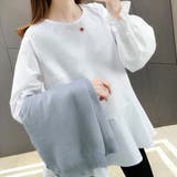 シャツセット 重ね着 ブラウス | Doux Belle  | 詳細画像17 