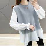 シャツセット 重ね着 ブラウス | Doux Belle  | 詳細画像19 