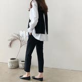 シャツセット 重ね着 ブラウス | Doux Belle  | 詳細画像10 