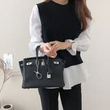 シャツセット 重ね着 ブラウス | Doux Belle  | 詳細画像11 