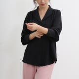 シャツ レディース トップス 長袖 ブラウス オーペンカラー | Doux Belle  | 詳細画像13 
