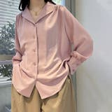 シャツ レディース トップス 長袖 ブラウス オーペンカラー | Doux Belle  | 詳細画像3 