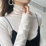 シースルートップス シアーシャツ レディース 長袖 tシャツ | Doux Belle | 詳細画像3