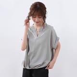 ブラウス レディース 半袖 | Doux Belle  | 詳細画像15 