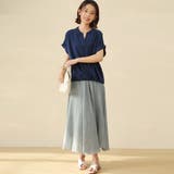 ブラウス レディース 半袖 | Doux Belle  | 詳細画像35 