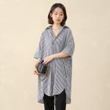 ロングシャツ レディース シャツワンピース | Doux Belle | 詳細画像15