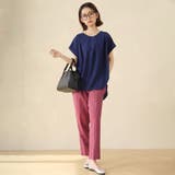 ブラウス 半袖 シャツ | Doux Belle  | 詳細画像12 