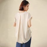 ブラウス 半袖 シャツ | Doux Belle  | 詳細画像13 