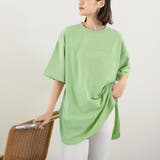 新作 tシャツ トップス クルーネック シンプル  無地 | Doux Belle  | 詳細画像10 