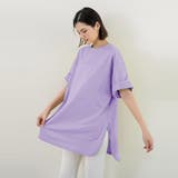 新作 tシャツ トップス クルーネック シンプル  無地 | Doux Belle  | 詳細画像13 