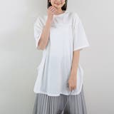 新作 tシャツ トップス クルーネック シンプル  無地 | Doux Belle  | 詳細画像14 