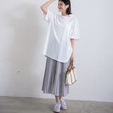 新作 tシャツ トップス クルーネック シンプル  無地 | Doux Belle  | 詳細画像17 