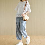 レース トップス トップス 可愛い カジュアル オフェス | Doux Belle  | 詳細画像13 