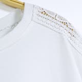 レース トップス トップス 可愛い カジュアル オフェス | Doux Belle  | 詳細画像32 