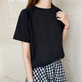 新作 トップス Ｔシャツ 半袖 tシャツ 無地 伸縮性 | Doux Belle  | 詳細画像26 