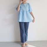 半袖ブラウス ブラウス トップス | Doux Belle  | 詳細画像4 