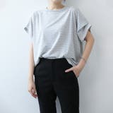 ボーダーTシャツ Tシャツ カットソー | Doux Belle  | 詳細画像20 