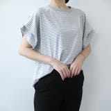 ボーダーTシャツ Tシャツ カットソー | Doux Belle  | 詳細画像21 