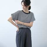 ボーダーTシャツ Tシャツ カットソー | Doux Belle  | 詳細画像4 