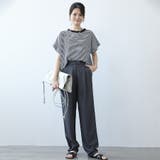 ボーダーTシャツ Tシャツ カットソー | Doux Belle  | 詳細画像5 