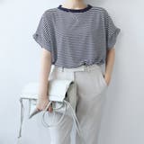 ボーダーTシャツ Tシャツ カットソー | Doux Belle  | 詳細画像8 