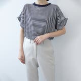 ボーダーTシャツ Tシャツ カットソー | Doux Belle  | 詳細画像9 