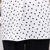 フリル袖ドット柄ブラウス | Doux Belle  | 詳細画像12 