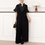 フリル袖ドット柄ブラウス | Doux Belle  | 詳細画像9 