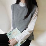 ニットセーター タンクトップ レディース | Doux Belle  | 詳細画像19 